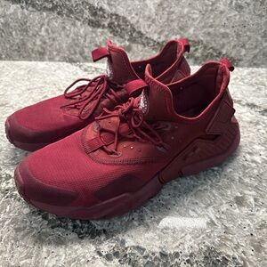 Nike Burgundy Air Huarache sneakers Shoes